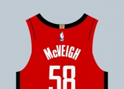 🔥NBA历史首次出现58号！火箭双向合同球员麦克维将在新赛季身穿58号球衣