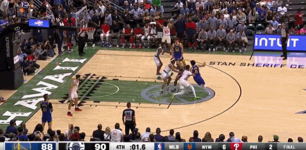 NBA水哥不水！沃特斯三分7中5得到15分3板1助 献压哨绝杀